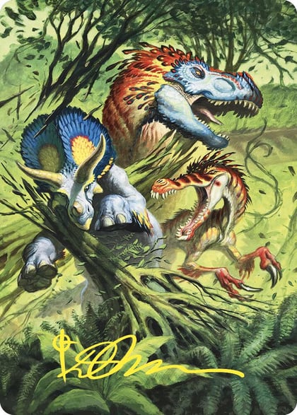 Finale of Devastation Art Card (Gold-Stamped Signature), Art Series: Commander Masters 68