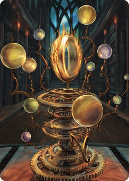 Sol Ring Art Card, Art Series: Commander Masters 70