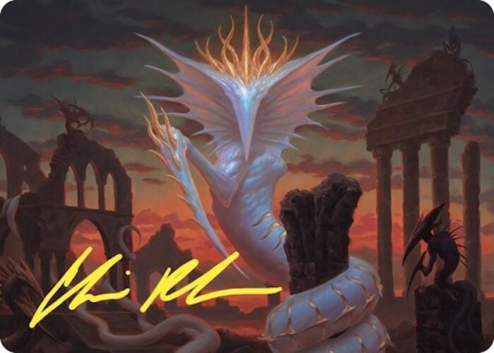 Sliver Gravemother Art Card (Gold-Stamped Signature), Art Series: Commander Masters 73