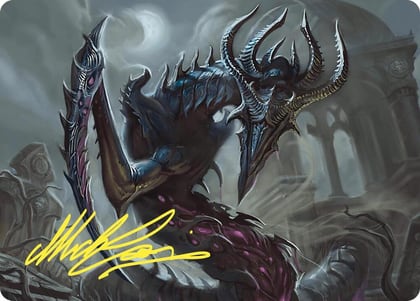 Crypt Sliver Art Card (Gold-Stamped Signature), Art Series: Commander Masters 77