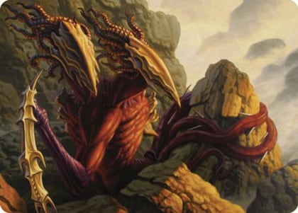 Two-Headed Sliver Art Card, Art Series: Commander Masters 79