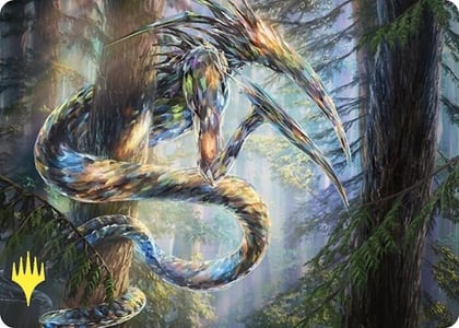 Gemhide Sliver Art Card (Gold-Stamped), Art Series: Commander Masters 80