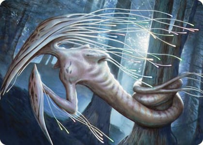 Manaweft Sliver Art Card, Art Series: Commander Masters 81