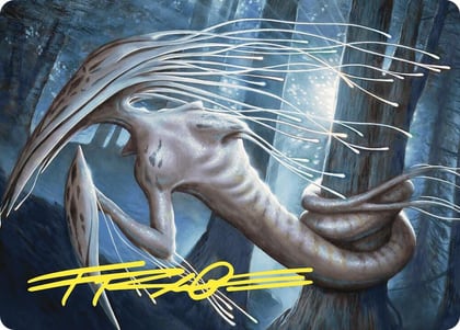 Manaweft Sliver Art Card (Gold-Stamped Signature), Art Series: Commander Masters 81