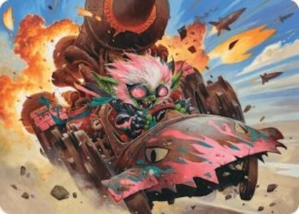 Redshift, Rocketeer Chief Art Card, Art Series: Aetherdrift 13