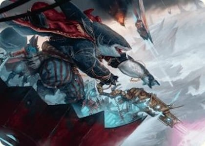 Captain Howler, Sea Scourge Art Card (16/54), Art Series: Aetherdrift 16