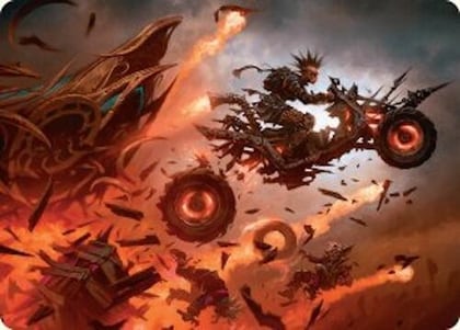Gastal Blockbuster Art Card, Art Series: Aetherdrift 19