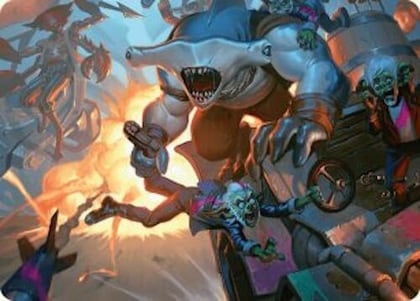 Trade the Helm Art Card, Art Series: Aetherdrift 25