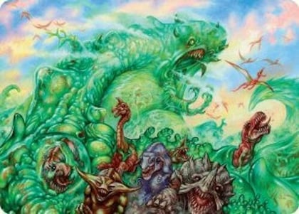 Mimeoplasm, Revered One Art Card, Art Series: Aetherdrift 28