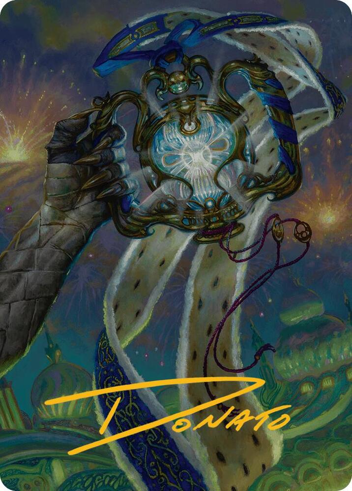 The Aetherspark Art Card (Gold-Stamped Signature), Art Series: Aetherdrift 29