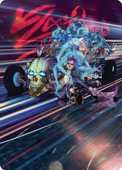Midnight Mangler Art Card, Art Series: Aetherdrift 38