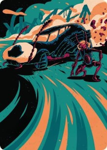 Carrion Cruiser Art Card, Art Series: Aetherdrift 39