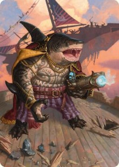 Captain Howler, Sea Scourge Art Card (4/54), Art Series: Aetherdrift 4