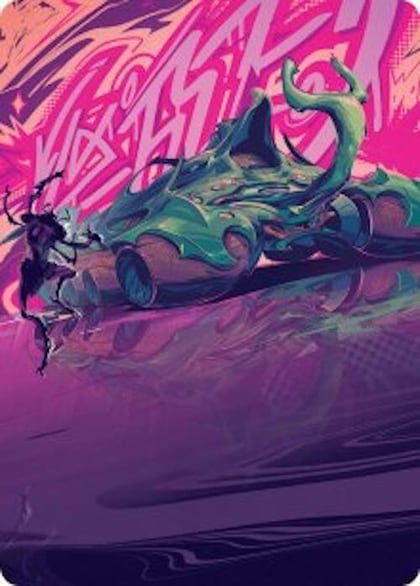 Earthrumbler Art Card, Art Series: Aetherdrift 42