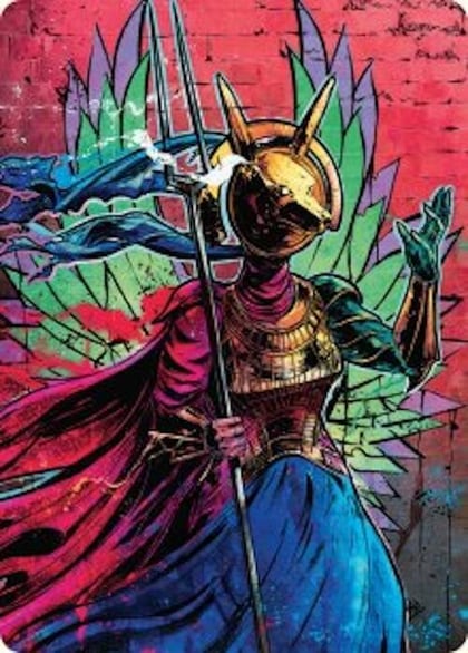 Hazoret, Godseeker Art Card, Art Series: Aetherdrift 52