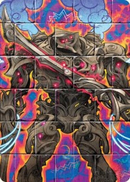 Coalstoke Gearhulk Art Card, Art Series: Aetherdrift 54