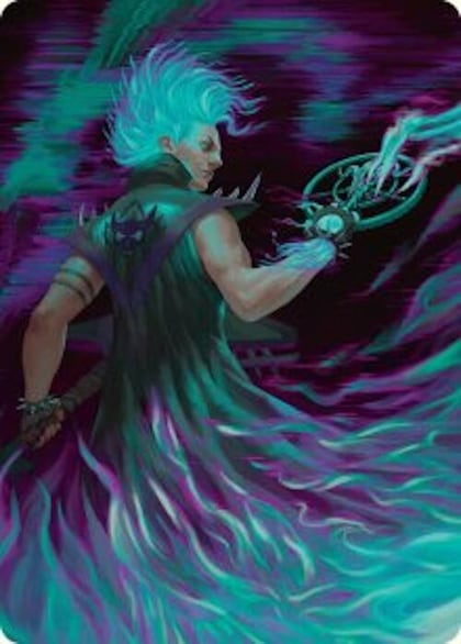 Winter, Cursed Rider Art Card, Art Series: Aetherdrift 7