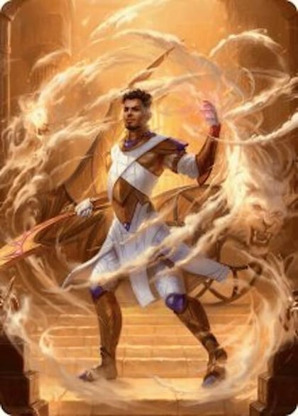 Basri, Tomorrow's Champion Art Card, Art Series: Aetherdrift 9