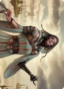 Phyrexian Missionary Art Card, Art Series: Dominaria United 11