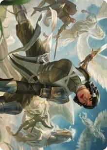 Resolute Reinforcements Art Card, Art Series: Dominaria United 13