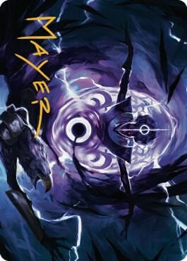 Rona's Vortex Art Card (Gold-Stamped Signature), Art Series: Dominaria United 16