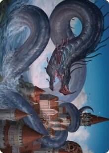 Tolarian Terror Art Card, Art Series: Dominaria United 18