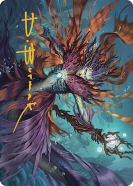 Vodalian Hexcatcher Art Card (Gold-Stamped Signature), Art Series: Dominaria United 20