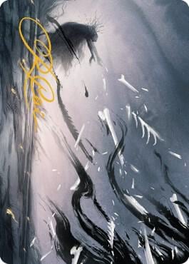 Shadow Prophecy Art Card (Gold-Stamped Signature), Art Series: Dominaria United 25