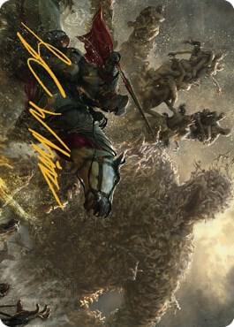 Writhing Necromass Art Card (Gold-Stamped Signature), Art Series: Dominaria United 27