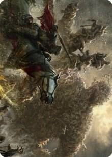 Writhing Necromass Art Card, Art Series: Dominaria United 27