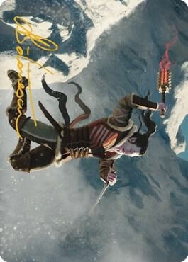 Balduvian Berserker Art Card (Gold-Stamped Signature), Art Series: Dominaria United 28