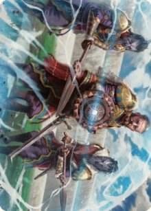 Argivian Phalanx Art Card, Art Series: Dominaria United 3