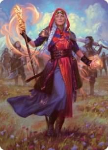 Jaya, Fiery Negotiator Art Card (34/81), Art Series: Dominaria United 34