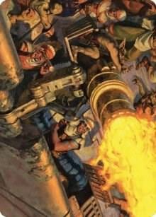 Mana Cannons Art Card, Art Series: Dominaria United 36