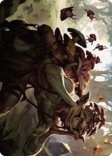 Sprouting Goblin Art Card, Art Series: Dominaria United 38