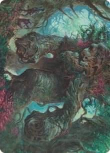Magnigoth Sentry Art Card, Art Series: Dominaria United 40
