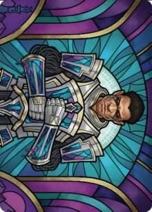 Aron, Benalia's Ruin Art Card, Art Series: Dominaria United 43