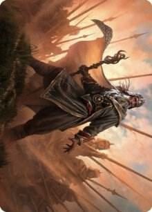 Hazezon, Shaper of Sand Art Card, Art Series: Dominaria United 46