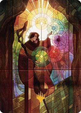 Jodah, the Unifier Art Card (Gold-Stamped Signature), Art Series: Dominaria United 49