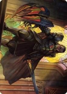 Benalish Sleeper Art Card, Art Series: Dominaria United 4