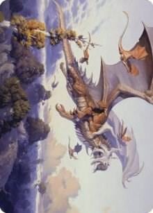 Rith, Liberated Primeval Art Card, Art Series: Dominaria United 52