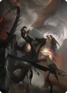 Rivaz of the Claw Art Card, Art Series: Dominaria United 53