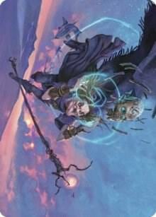 Zur, Eternal Schemer Art Card (56/81), Art Series: Dominaria United 56