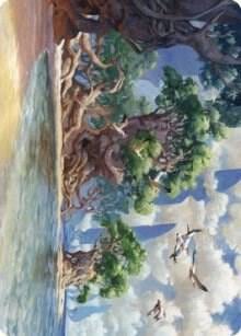 Yavimaya Coast Art Card, Art Series: Dominaria United 61