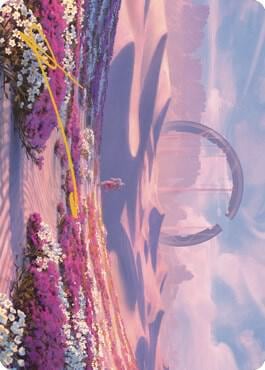 Plains Art Card (63/81) (Gold-Stamped Signature), Art Series: Dominaria United 63
