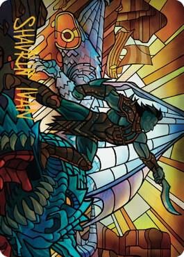 Astor, Bearer of Blades Art Card (Gold-Stamped Signature), Art Series: Dominaria United 68