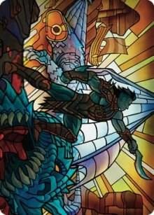 Astor, Bearer of Blades Art Card, Art Series: Dominaria United 68
