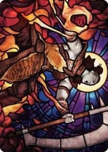Garna, Bloodfist of Keld Art Card, Art Series: Dominaria United 71