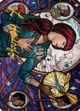 Jhoira, Ageless Innovator Art Card (Gold-Stamped Signature), Art Series: Dominaria United 73