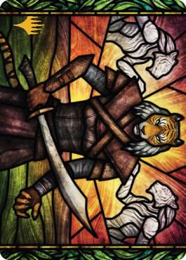 Zar Ojanen, Scion of Efrava Art Card (Gold-Stamped Signature), Art Series: Dominaria United 80